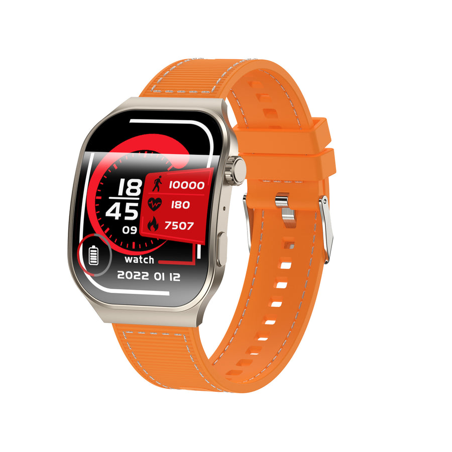 Smartwatch with Bluetooth Calling, Heart Rate and Blood Oxygen Tracking, 2.01in Curved Screen