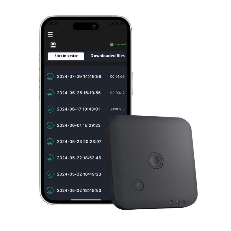 AI voice recorder with transcription, image 7