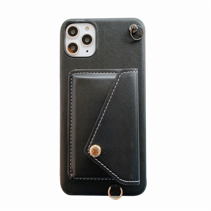 Card holder phone case with hidden slot, image 1
