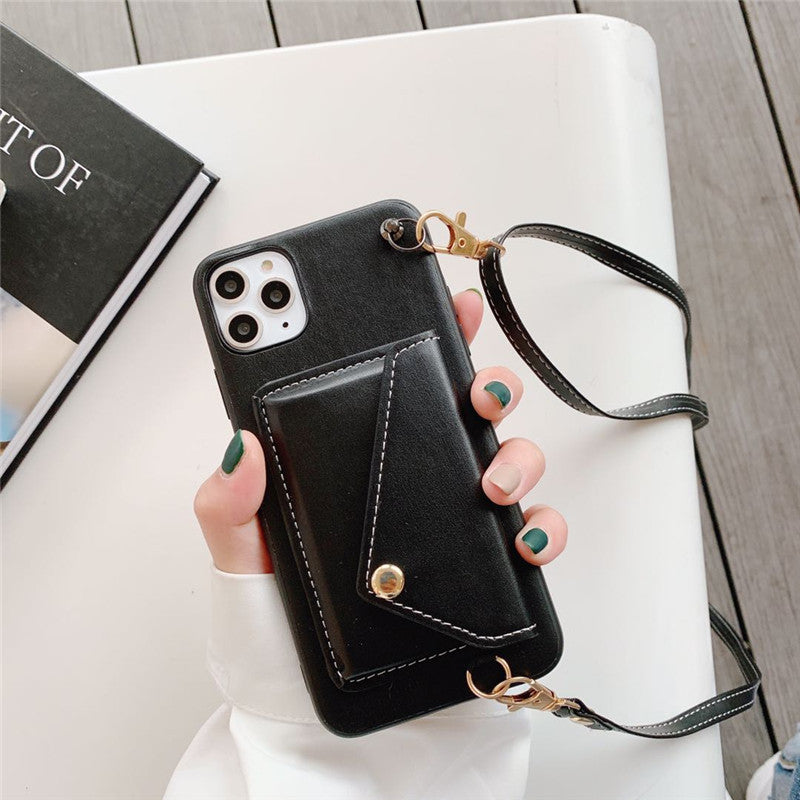 Card holder phone case with hidden slot, image 2