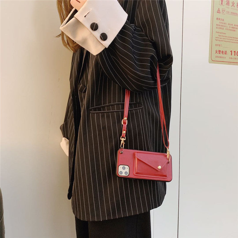 Card holder phone case with hidden slot, image 4