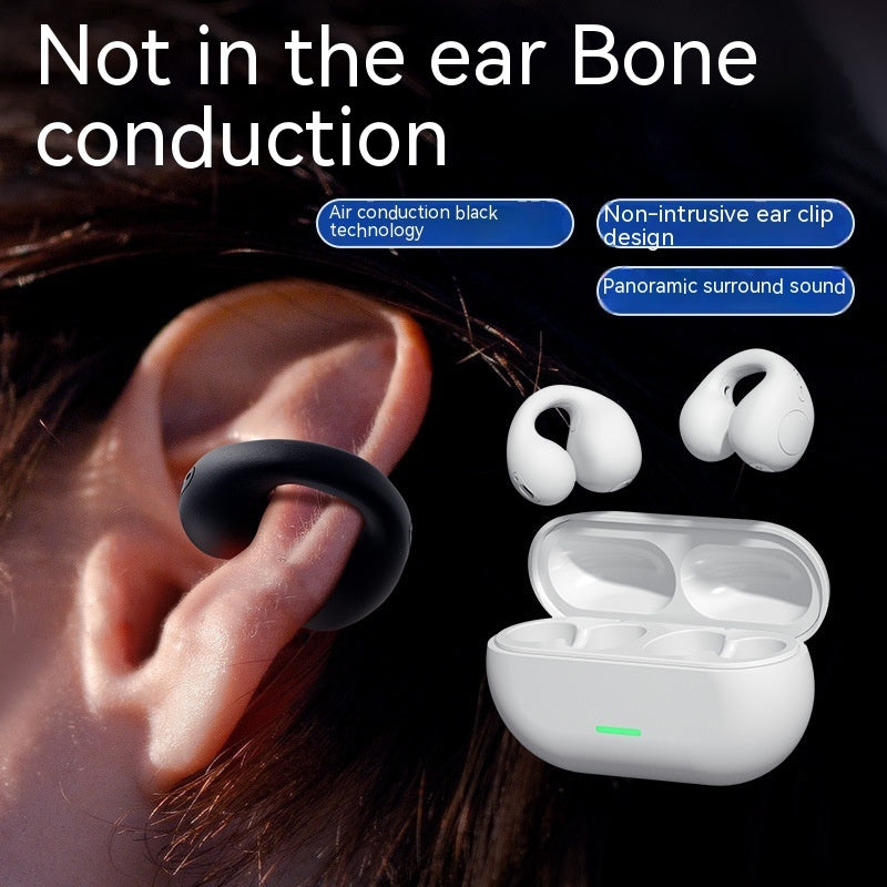 Clip-on open ear Bluetooth earbuds, image 3