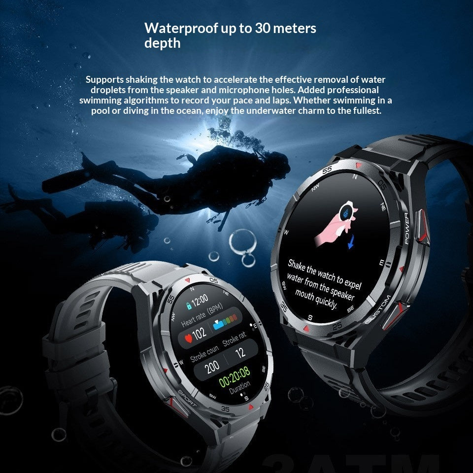 Fitness tracker watch with compass, image 2