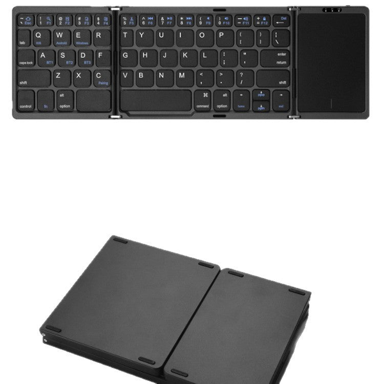 Foldable Bluetooth keyboard with touchpad, image 3