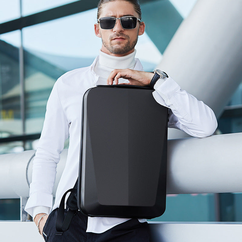 Hard shell waterproof laptop backpack, image 7