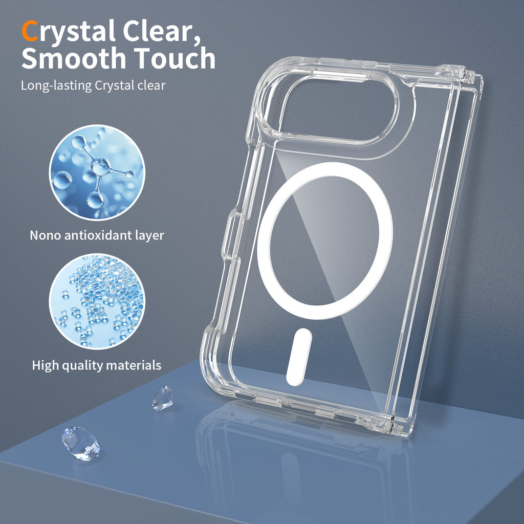 Clear magnetic case for iPhone Fold, image 5