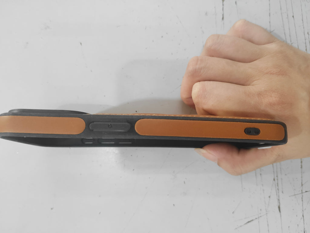 Magnetic leather case for iPhone with kickstand, image 5