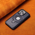Magnetic leather case for iPhone with kickstand, image 8