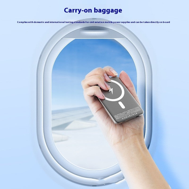 Magnetic wireless power bank 10000mAh, image 6