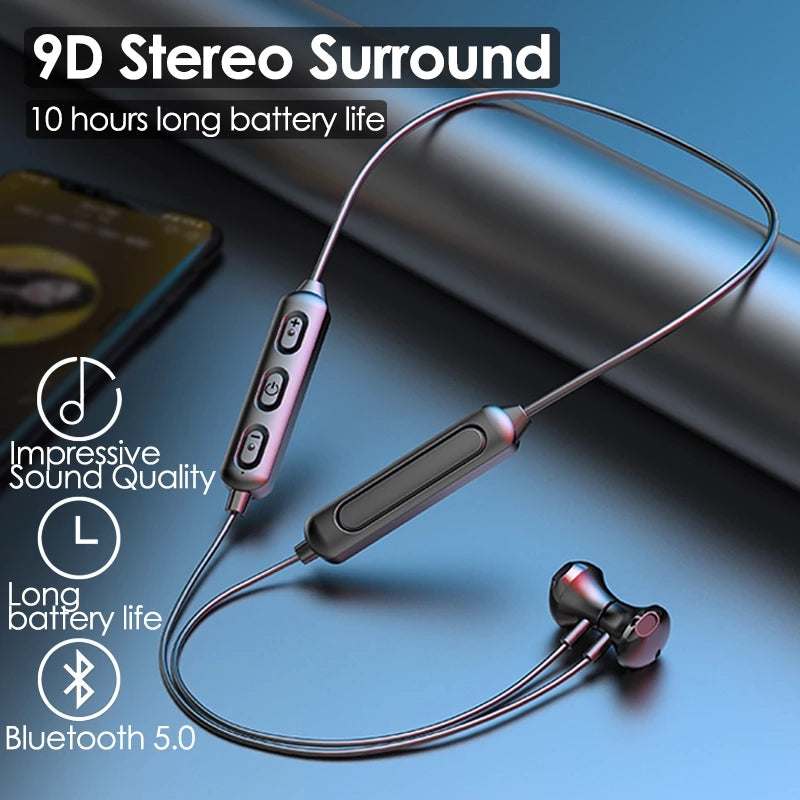 Neckband Bluetooth sports earphones, image 4