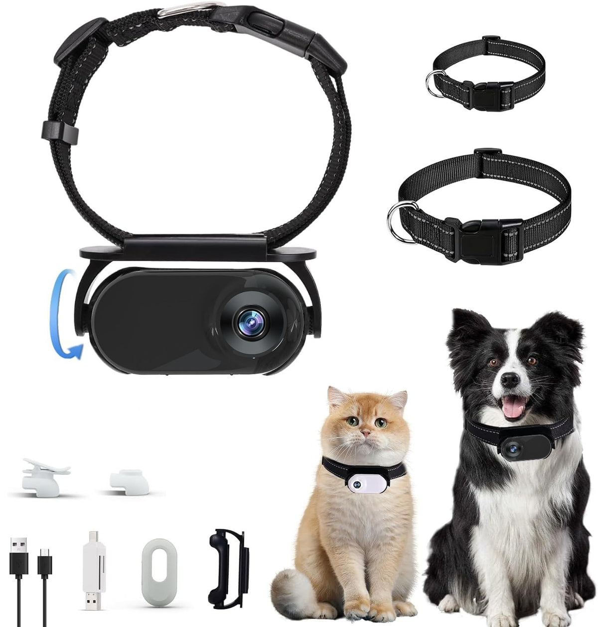 Pet camera collar for dogs and cats, image 2