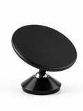 Magnetic Gym Phone Mount in Black — product shot on white