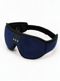 Bluetooth Sleep Mask in Dark Blue — product shot on white
