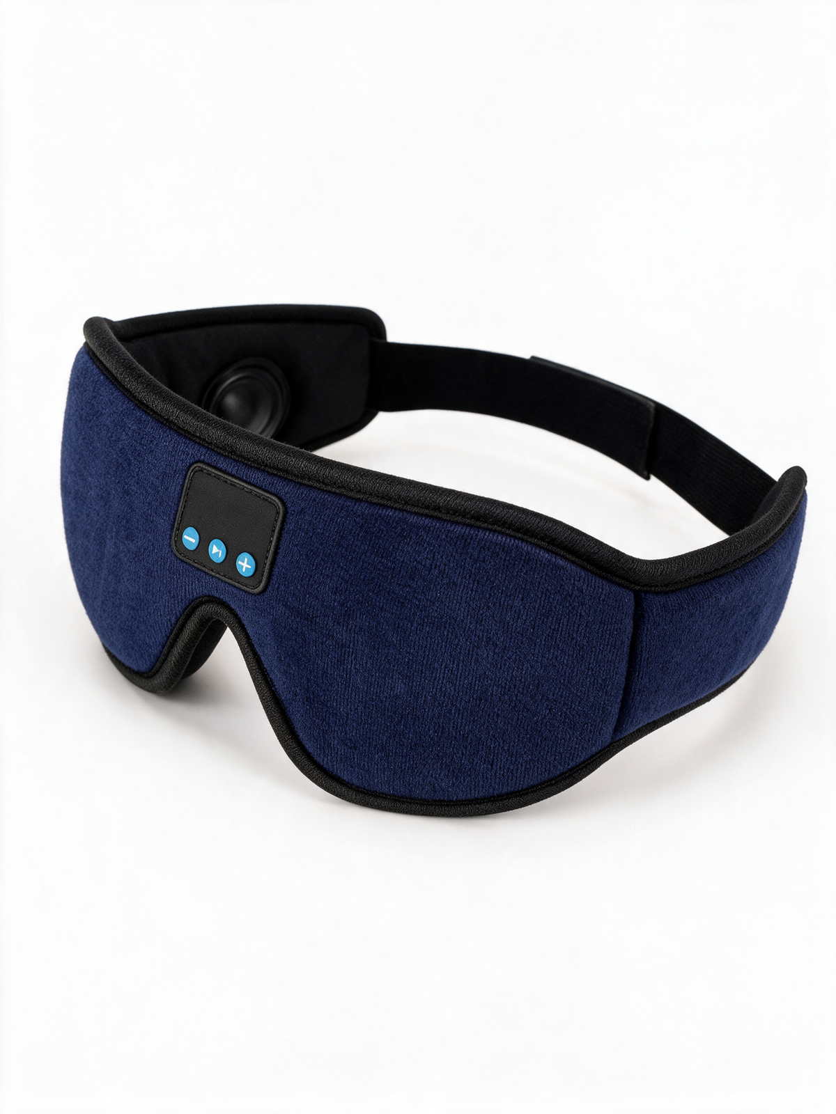 Bluetooth Sleep Mask in Dark Blue — product shot on white