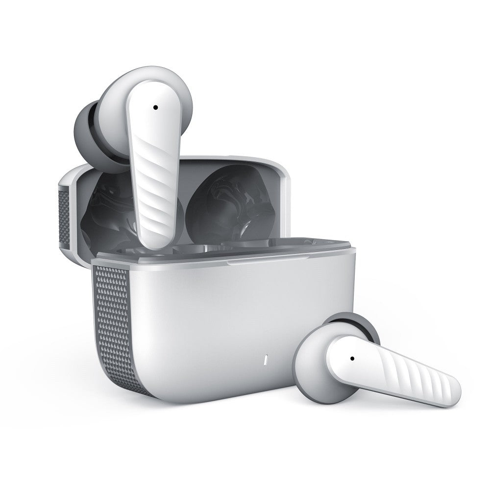 Wireless earbuds with charging case, image 1