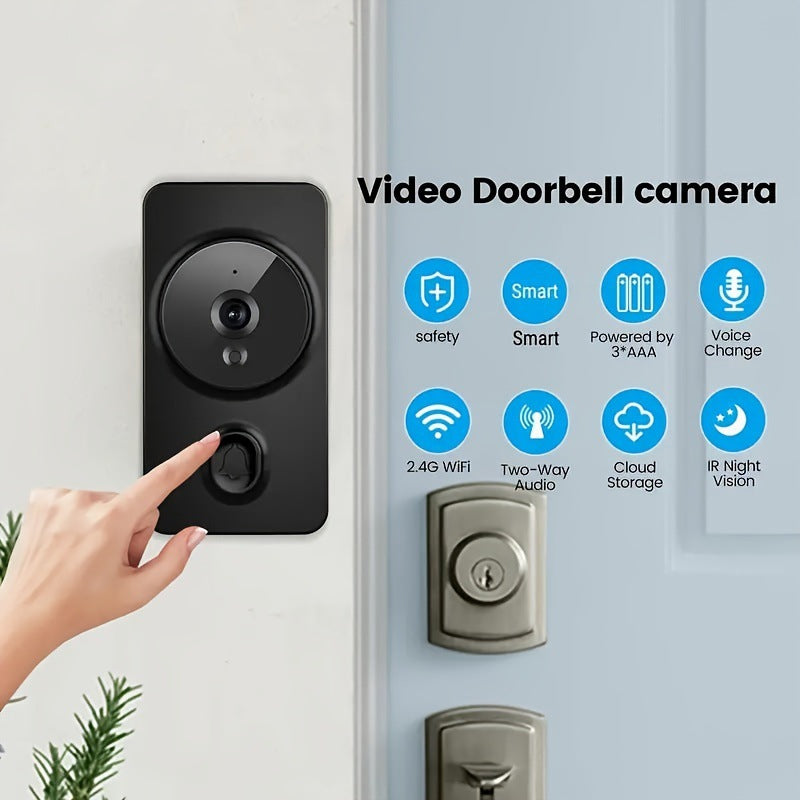 Wireless video doorbell with camera, image 2